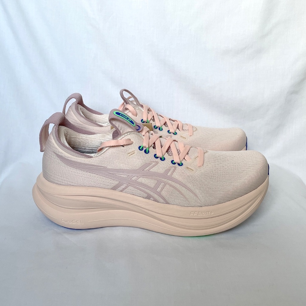 Asics Gel Nimbus 28 Women’s Size 9 Running Shoe Pearl Pink - Picture 5 of 10